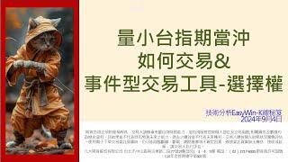 量小台指期當沖如何交易&事件型交易工具-選擇權