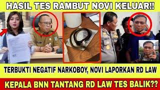 HASIL DARI BNN SUDAH KELUAR!! HASIL SAMPLE RAMBUT NOVI NEGATIF,PERTAMA KALINYA NOVI LAPORKAN RD LAW?