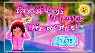 EASIEST ways to EARN DIAMONDS in royale high!༉‧₊˚┊ElieLylxe