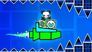 3 Игрока Управляют ОДНОЙ ИКОНКОЙ в Geometry Dash!