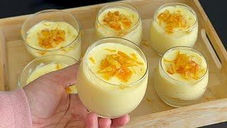 The Most Tasty Orange Dessert! Sweet, A Real Cloud in Your Mouth! Best Orange Mousse!!