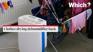 Dehumidifier clothes drying hack - Which?