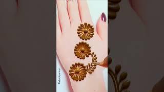 Beautiful mehndi design trick | #shorts #video #easy #mehndi