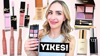 NEW MAKEUP RELEASES! GRWM  What's worth it?? Tom Ford Metallic Mauve, YSL Liquid Blushes, new RMS!