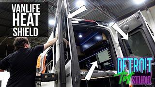 Exclusive Van Makeover: Applying Premium Ceramic Heat-Resistant Window Tint