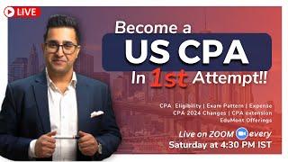 US CPA Webinar 2024 | CPA Eligibility | Exam Pattern | Expense | CPA Jobs - #cpaexam #uscpa #cpa