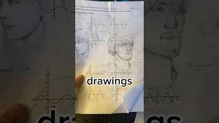 DRAWING ON HOMEWORK IS THE BEST ‼️#art #artist #drawing #sketchbook #school #arttips