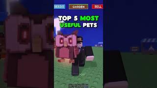 Top 5 Most Useful Pets in Grow a Garden! #growagarden