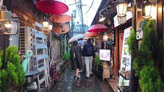 Walking in Heavy Rain Seoul | Cubicle Village, Ikseondong, Gyedong | Rain Ambience Sounds Relax