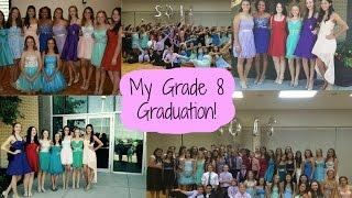 Grade 8 Graduation! get ready with me! (collab with Danielle Dainton)