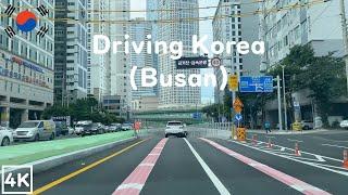 Driving in Korea 2: Downtown of Busan | 4K