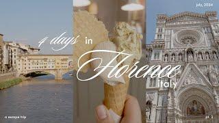 europe travel diaries: 4 days in florence, italy | pt. 2