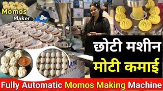 बस बटन दबाओ और लाखों कमाओ | MOMO Making Business | Momos Making Machine | Business Ideas 2023