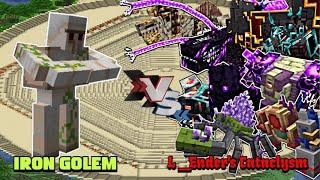 Iron Golem VS L_Ender 's Cataclysm | Minecraft |Mobs Battle