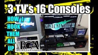 How I hook up all my consoles - RETRO GAMING ARTS