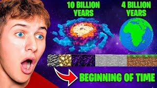 Timeline of the UNIVERSE In MINECRAFT!