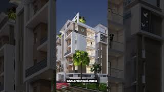 Real Estate 3D Exterior Rendering & Visualisations #shorts #3drendering