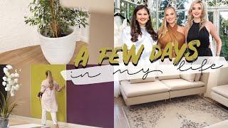 A FEW DAYS VLOG: Bride & Co Launch, New House Project, Our Home Decor Style & Living Room Update