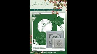 JND456 - Circle Snowflake Frame