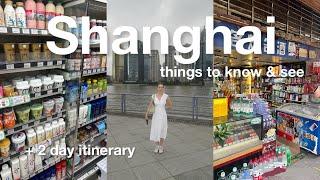 2 days in Shanghai | everything you need to know + itinerary | VLOG