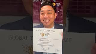 2025 Global Teacher Prize Finalists Receive Their Certificates