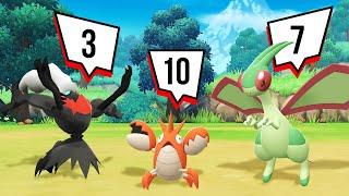 Choose Your Starter Pokemon Only Knowing Their Rating!