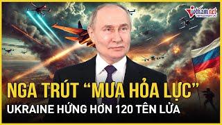 Ông Trump "bất động", Nga trút mưa hỏa lực, Ukraine hứng hơn 120 tên lửa trong một ngày