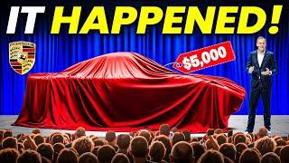 Porsche CEO Reveals New $5,000 Supercar & SHOCKS The Entire Industry!