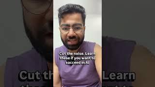 Things in AI which you should learn today