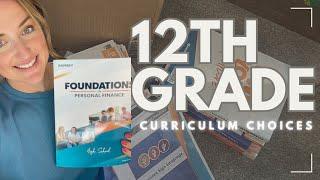 12TH GRADE HOMESCHOOL CURRICULUM CHOICES||2024-2025