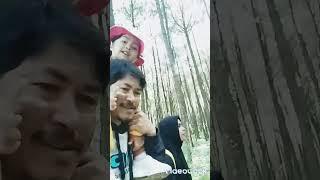 Olahraga di hutan pinus jayagiri