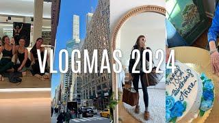 VLOG: nyc weekend, my grandma's 100th bday !! + more | Vlogmas Day 8