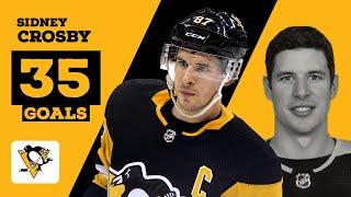 Sidney Crosby (#87) | All 35 Goals from 2018-19 Regular Season | PIT