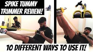 SPIKE TUMMY TRIMMER REVIEW | Is It Worth It? 10 Different Ways to Use a Tummy Trimmer