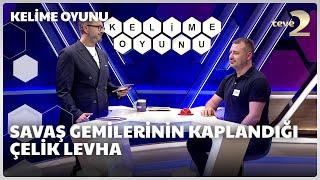 Savaş gemilerinin kaplandığı çelik levha | Kelime Oyunu