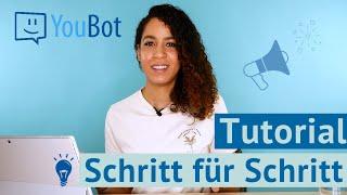 Bewerbung schreiben mit dem YouBot #bewerbung #anschreiben #lebenslauf