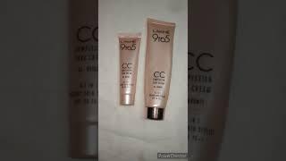 LAKME 9to5 CC Complexion Care Cream SPF 30PA++ ALL IN 1 #shorts #lakme #lakmecccream #swatches