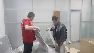 Разборка и упаковка офиса на 300 рабочих мест в Москве