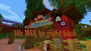 Live stream in IF Disneyland in minecraft (Tour Announcments)