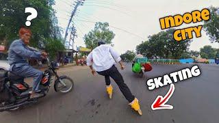 Skating in Indore City  // Vishal skater