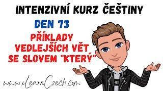 Intensive Czech course 73.2: How to use the word "který" in a relative clause?