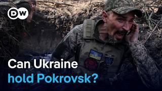 Russia is closing in on the key strategic town of Pokrovsk | DW News