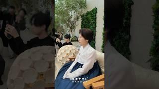 단아한 혼주한복 스타일링 하객 찬사 가득 #엄마한복 #결혼식한복 #shorts