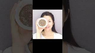 ⭐피부 하얘지는 팩! 기미,검버섯,주근깨, 잡티 지우개팩! #perilla powder & honey Pack#쇼츠#반바지