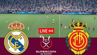 [LIVE] Real Madrid vs Mallorca Supercopa de España 24/25 Full Match - Video Game Simulation