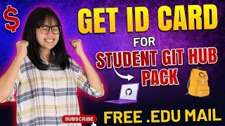 Free Edu mail with Id Card | How to Get Free Edu Mail in 2024 | GitHub Student Pack without edu mail