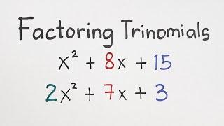 Factoring Trinomials The Easy Way