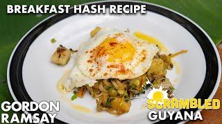 Gordon Ramsay Cooks a Breakfast Hash in the Jungle of Guyana | Scrambled