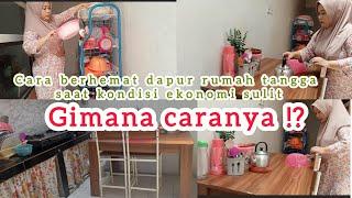 BEGINI CARANYA HEMAT ANGGARAN DARI DAPUR RUMAH TANGGA, SAAT KONDISI EKONOMI SERBA SULIT ‼️