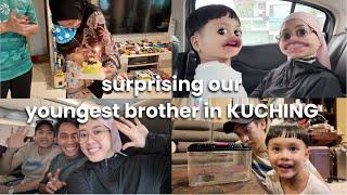 Surprising Our Youngest Brother | Kuching Trip Part 1